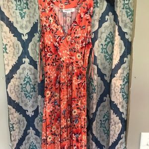 Maternity maxi dress